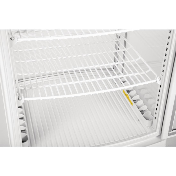 Polar C-Series Curved Door Display Fridge 86Ltr White CB507