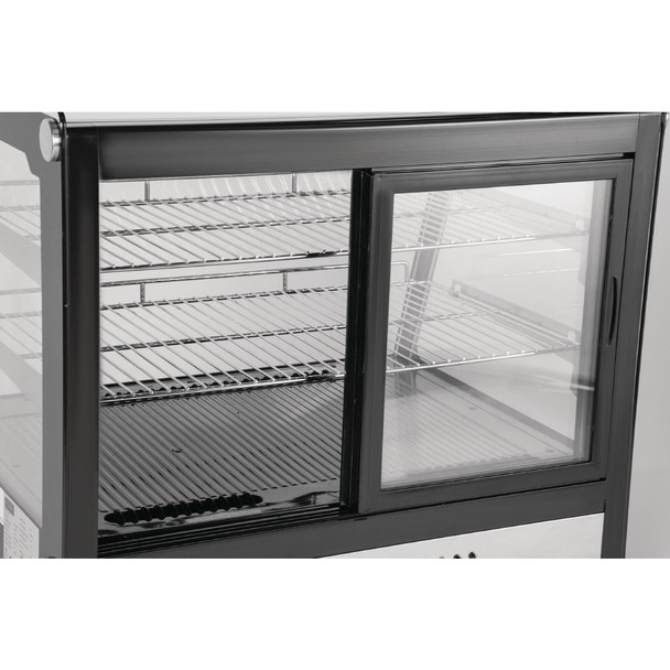 Polar G-Series Countertop Food Display Fridge 160Ltr Black CD230