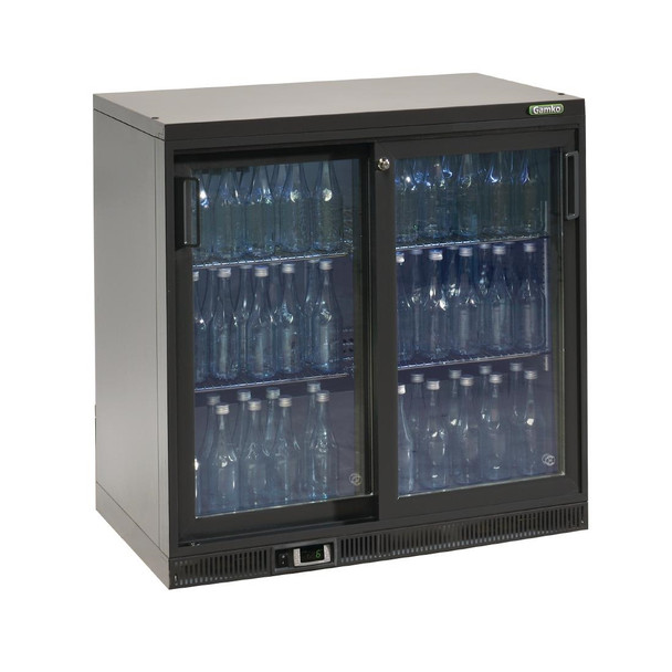 Gamko Bottle Cooler - Double Sliding Door 250 Ltr CE552