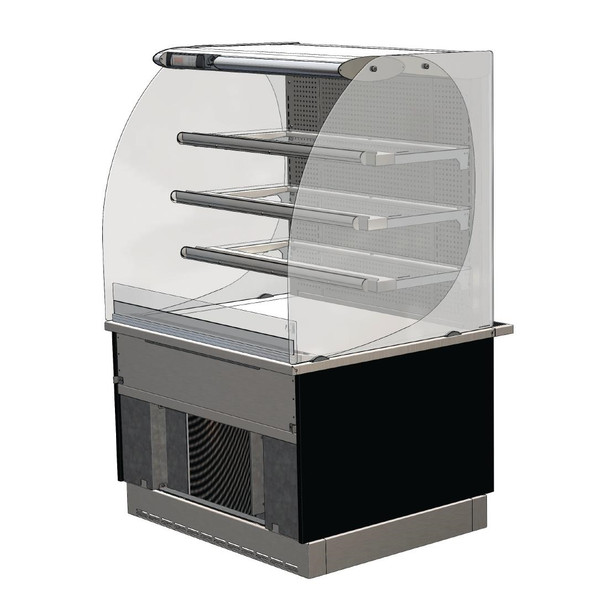 Designline Drop In Slimline Multideck Self Service 900mm CW662