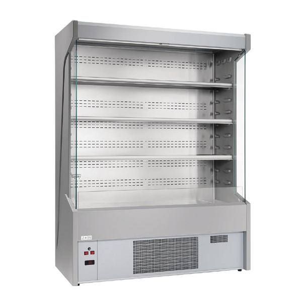 Zoin Cervinho Multideck Display Chiller with Night Curtain Grey 1200mm DG252-120