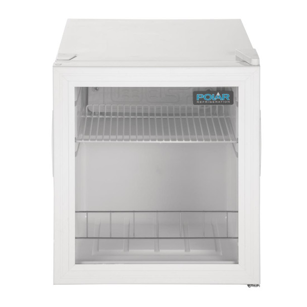 Polar C-Series Countertop Display Fridge 46Ltr White DM071