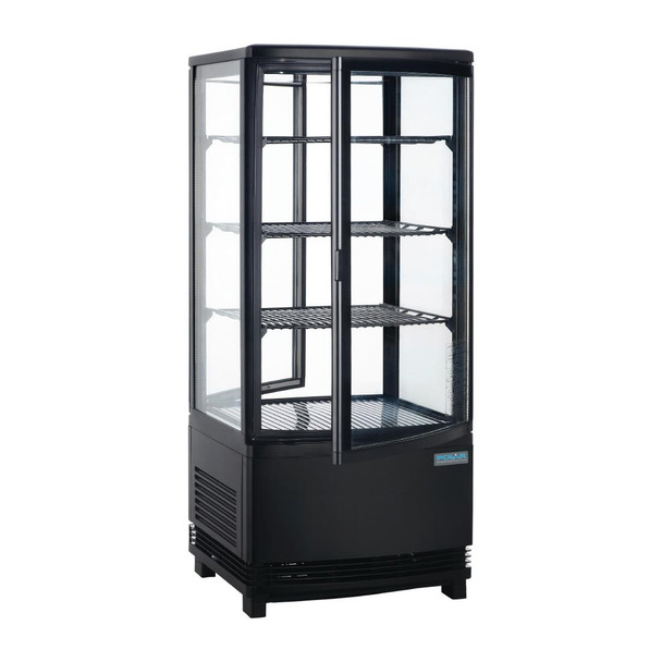 Polar C-Series Display Fridge 86Ltr Black DP288