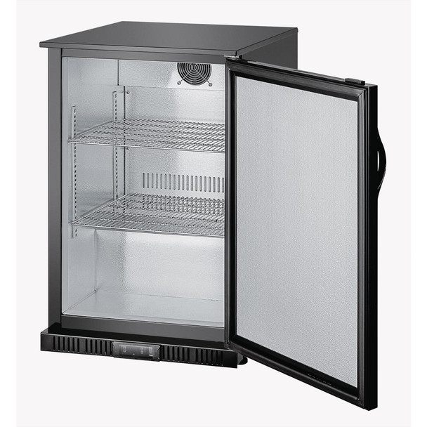 Polar G-series 850mm Single Door Back Bar Cooler Solid Door 128 Ltr GE997