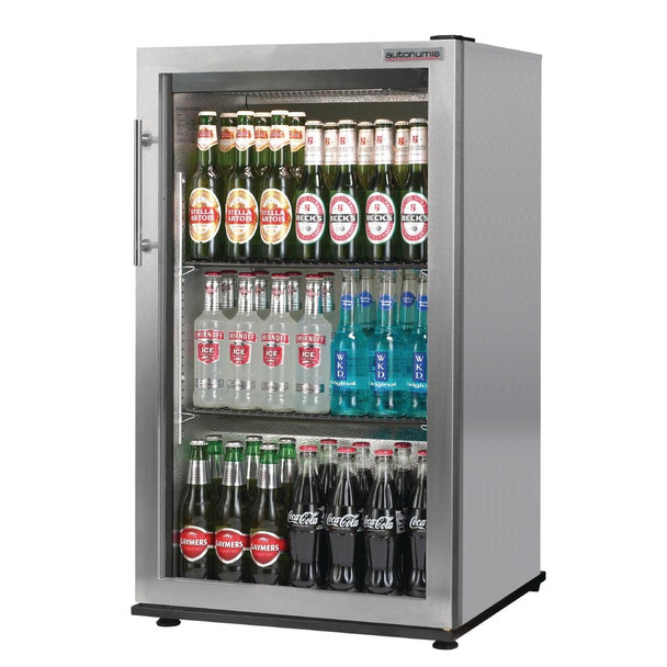 Autonumis Popular 1 Door Back Bar Cooler St/St A209193 GN362