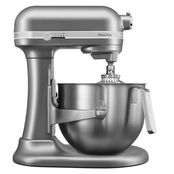 KitchenAid Heavy Duty Stand Mixer 6.9Ltr Silver 5KSM7591XBSL DE509