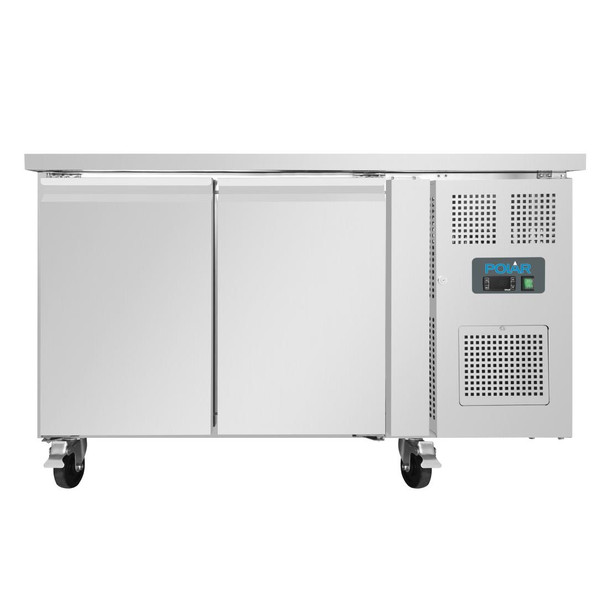 Polar U-Series Double Door Counter Freezer 282Ltr G599