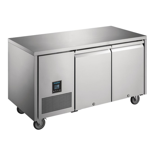 Polar U-Series Premium Double Door Counter Freezer 267tr UA006