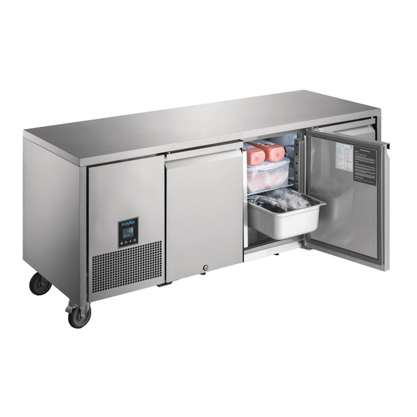 Polar U-Series Premium Triple Door Counter Freezer 420Ltr UA008