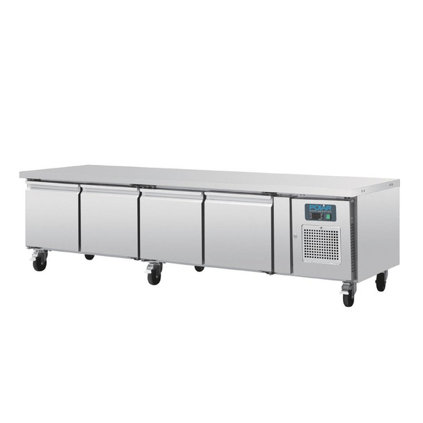 Polar U-Series Four Door Chef Base Counter Fridge DA464