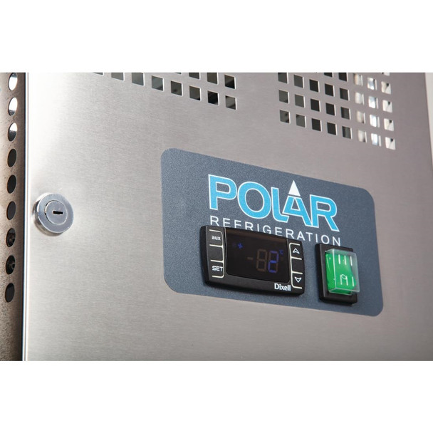Polar U-Series Double Door Counter Fridge 228Ltr G377
