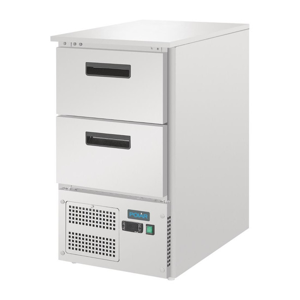 Polar G-Series Counter Fridge with 2 GN Drawers GH332