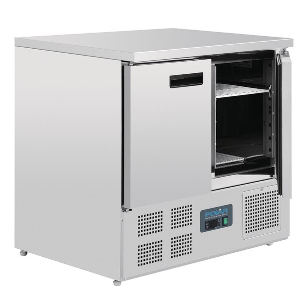 Polar G-Series Double Door Counter Fridge 240Ltr U636