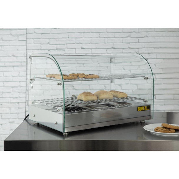 Buffalo Countertop Heated Food Display 554mm CK916