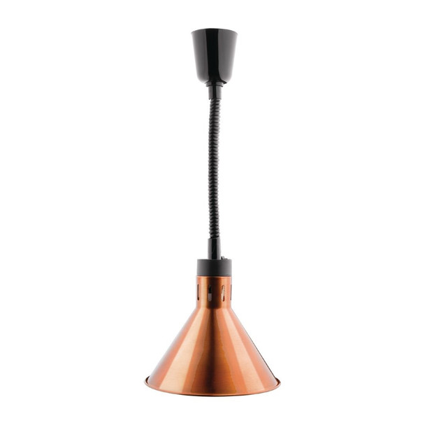 Buffalo Conical Retractable Heat Shade Copper Finish DY463