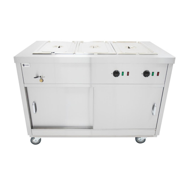 Parry Mobile Hot Cupboard with Bain Marie Top HOT12BM FA353