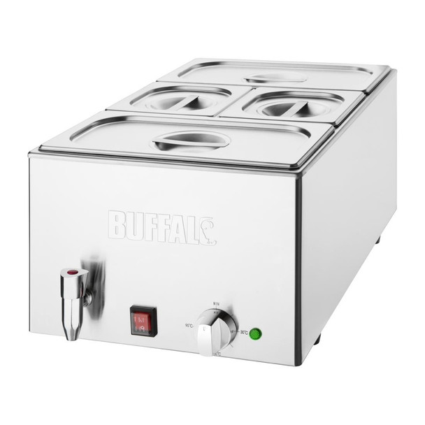 Buffalo Bain Marie with Tap and Pans FT692