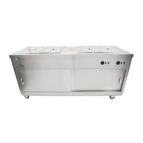 Parry Bain Marie Topped Mobile Hot Cupboard HOT18BM GM794