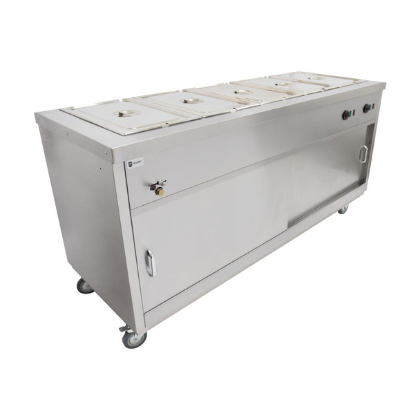Parry Bain Marie Topped Mobile Hot Cupboard HOT18BM GM794