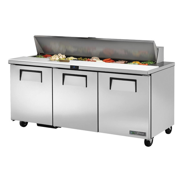 True Salad Prep Counter 3 Door 538Ltr TSSU-72-18 CC236