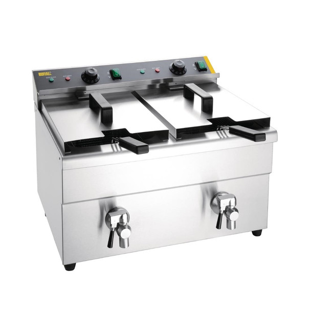 Buffalo Twin Tank Induction Fryer 2x3kW CT012