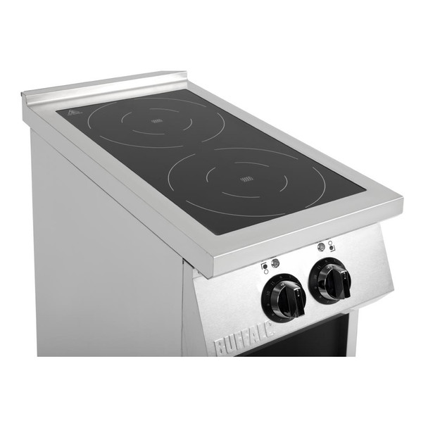 Buffalo Freestanding 2 Zone Induction Hob CU487