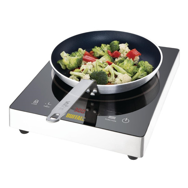 Buffalo Touch Control Single Induction Hob 3kW DF825