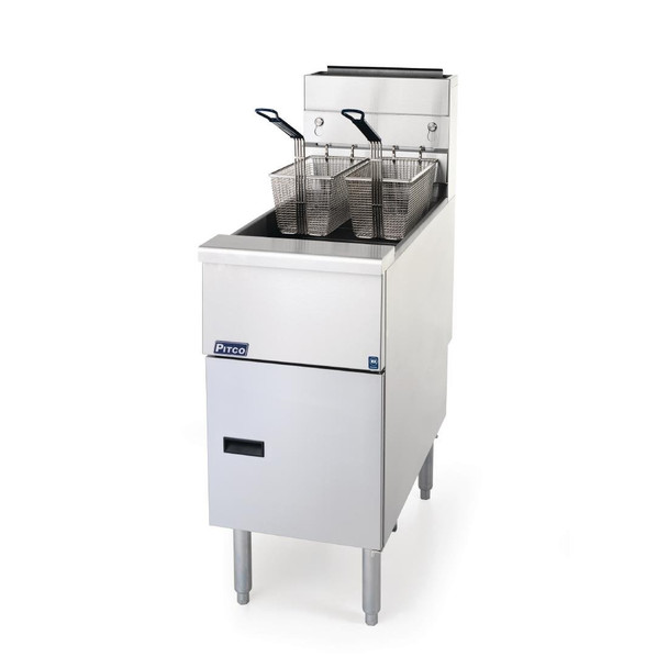 Pitco Single Tank Gas Fryer VF35 Propane Gas DG160-P