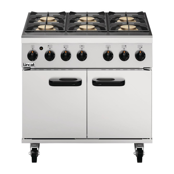 Lincat Phoenix Natural Gas 6 Burner Oven Range PHGR01/N DG284-N