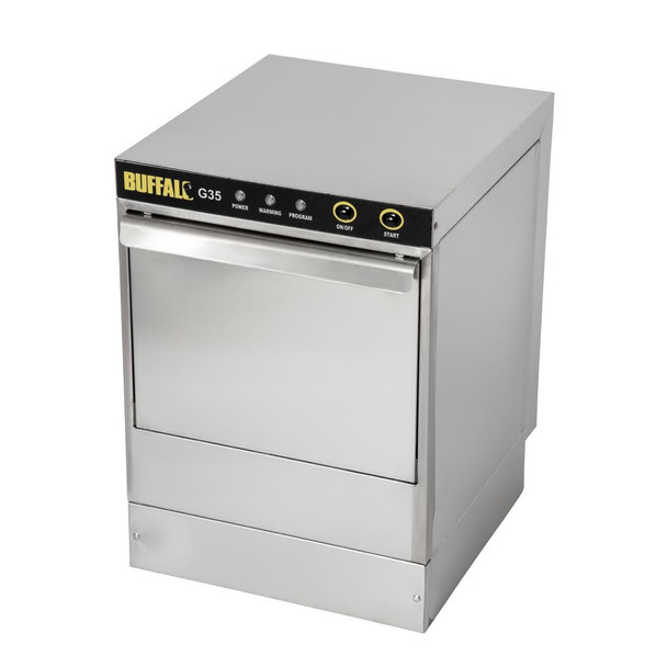 Buffalo Countertop Glasswasher 350mm x 350mm Baskets DW464