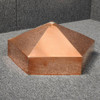 Gazebo Copper Cap - Copper Finials