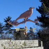 Large Crow Weathervane on a Branch