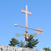 Cross Weathervane – Handmade in USA