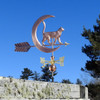 moon and cat weathervane
