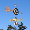 star and crescent moon weathervane