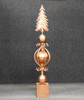 tree colonial finial fence post cap