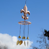 fleur de lis wind chime