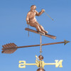 Skier Weathervane