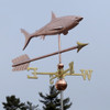 white shark weathervane