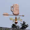 beer mug wind vane