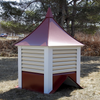 Handmade Summit Sheet Metal Louvered Cupola