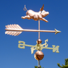pig weather vane