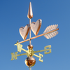 Two Hearts Weathervane