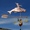 Trout Fisherman Weathervane