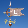 Fancy Banner Weather Vane