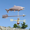 coho salmon weathervane
