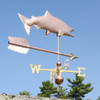coho salmon weathervane
