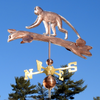Capuchin Monkey on a Branch Weathervane