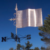 Grand American Flag Weathervane