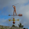 Golfer Weathervane